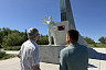 Легендарный космонавт посетил место приземления Юрия Гагарина